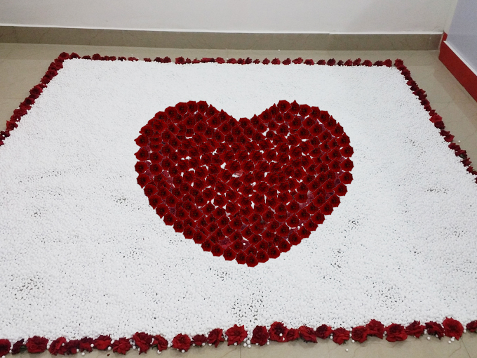 "Heart on Floor (Hand Decorated) - Click here to View more details about this Product